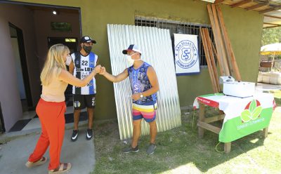 EL MUNICIPIO ENTREGÓ MATERIALES AL CLUB SAN SEBASTIÁN DE 9 DE ABRIL