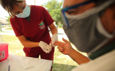 EL MUNICIPIO REALIZÓ MÁS DE 13 MIL TESTEOS RÁPIDOS EN ESTEBAN ECHEVERRÍA