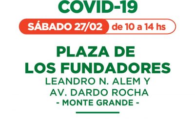 ESTE SÁBADO HABRÁ UN NUEVO OPERATIVO DE TESTEO RÁPIDO DE COVID-19