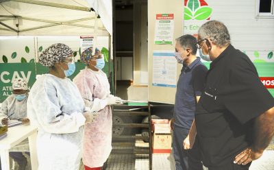 FERNANDO GRAY RECORRIÓ ESTE SÁBADO EL OPERATIVO DE TESTEO RÁPIDO