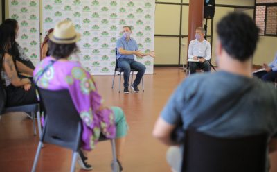 FERNANDO GRAY SE REUNIÓ CON REPRESENTANTES DE CENTROS CULTURALES