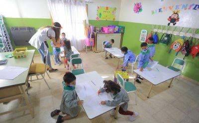MÁS DE 600 CHICAS Y CHICOS YA ASISTEN A CLASES EN LOS CAI Y LAS CASAS DEL NIÑO DE ESTEBAN ECHEVERRÍA
