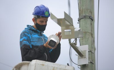 NUEVAS CÁMARAS DE SEGURIDAD EN MONTE GRANDE SUR