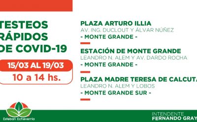 NUEVOS OPERATIVOS DE TESTEOS RÁPIDOS