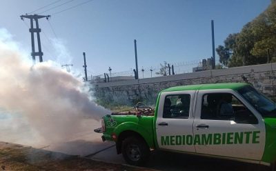 OPERATIVOS DE FUMIGACIÓN EN 9 DE ABRIL