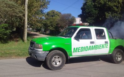 OPERATIVOS DE FUMIGACIÓN EN MONTE GRANDE