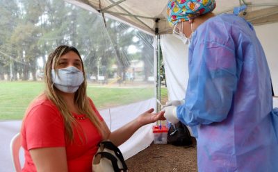 OPERATIVOS DE TESTEO RÁPIDO EN ESTEBAN ECHEVERRÍA