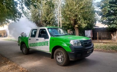 TAREAS DE FUMIGACIÓN EN 9 DE ABRIL