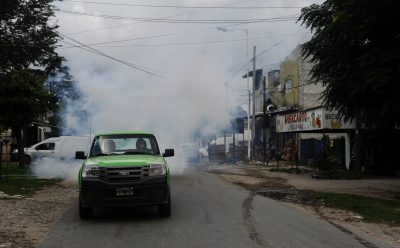 TAREAS DE FUMIGACIÓN EN MONTE GRANDE