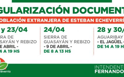 CONTINÚA LA REGULARIZACIÓN DOCUMENTAL PARA RESIDENTES EXTRANJEROS