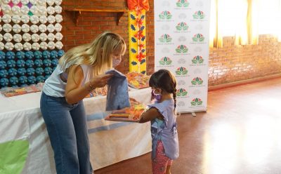 EL MUNICIPIO REALIZÓ UNA NUEVA ENTREGA DE PINTORCITOS EN 9 DE ABRIL