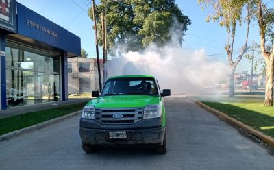 OPERATIVOS DE FUMIGACIÓN EN EL JAGÜEL Y CANNING