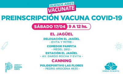 PREINSCRIPCIÓN PARA LA VACUNA CONTRA EL COVID-19