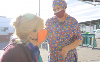 APLICACIÓN DE LA DOSIS ANTIGRIPAL EN ESTEBAN ECHEVERRÍA