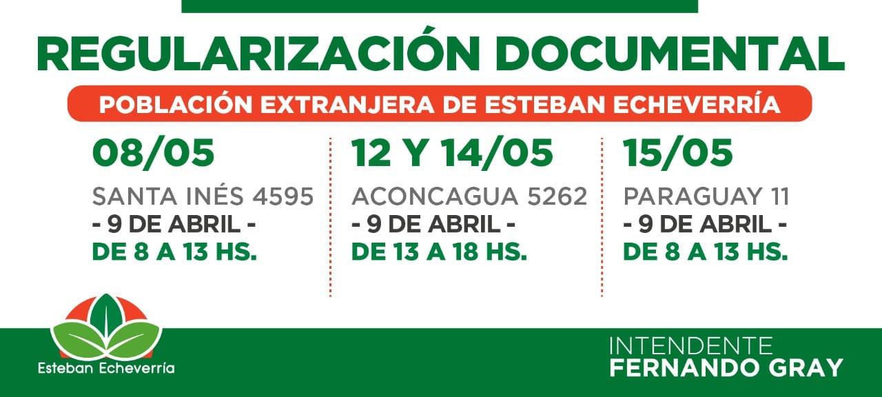 AVANZA EL PLAN DE REGULARIZACIÓN DOCUMENTAL PARA RESIDENTES EXTRANJEROS EN 9 DE ABRIL