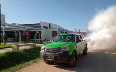AVANZAN LOS OPERATIVOS DE FUMIGACIÓN EN ESTEBAN ECHEVERRÍA