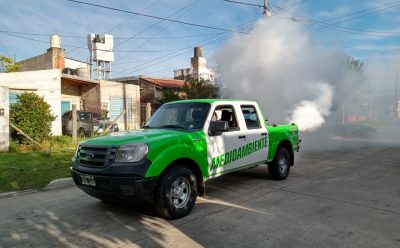 CONTINÚAN LOS OPERATIVOS DE FUMIGACIÓN EN EL JAGÜEL