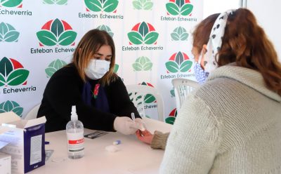 MÁS DE 7600 VECINAS Y VECINOS YA SE REALIZARON TESTEOS RÁPIDOS EN ESTEBAN ECHEVERRÍA