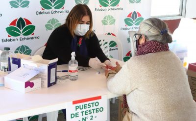 MÁS DE 9 MIL VECINAS Y VECINOS SE REALIZARON TESTEOS RÁPIDOS EN ESTEBAN ECHEVERRÍA