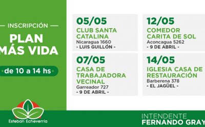 NUEVOS OPERATIVOS DE INSCRIPCIÓN AL PLAN MÁS VIDA