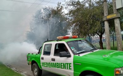 OPERATIVOS DE FUMIGACIÓN EN 9 DE ABRIL