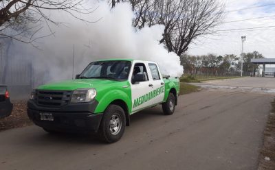 OPERATIVOS DE FUMIGACIÓN EN EL DISTRITO