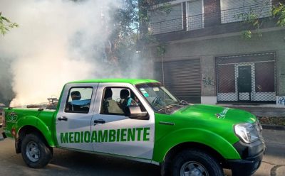 OPERATIVOS DE FUMIGACIÓN EN MONTE GRANDE