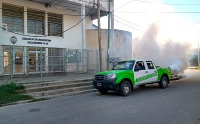 OPERATIVOS DE FUMIGACIÓN EN MONTE GRANDE