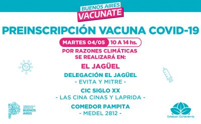 PREINSCRIPCIÓN PARA LA VACUNA CONTRA EL COVID-19