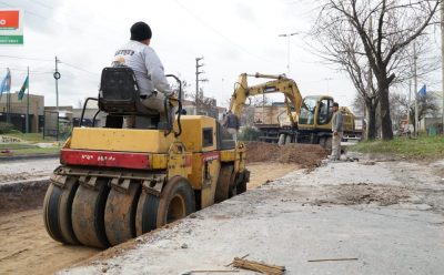 AVANZAN LAS OBRAS EN LAS AVENIDAS FAIR-VALETTE