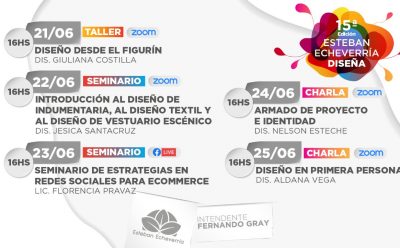 CHARLAS Y SEMINARIOS EN ESTEBAN ECHEVERRÍA DISEÑA