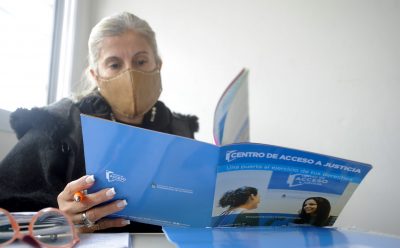 CONTINÚA LA ATENCIÓN DEL CENTRO DE ACCESO A LA JUSTICIA EN ESTEBAN ECHEVERRÍA
