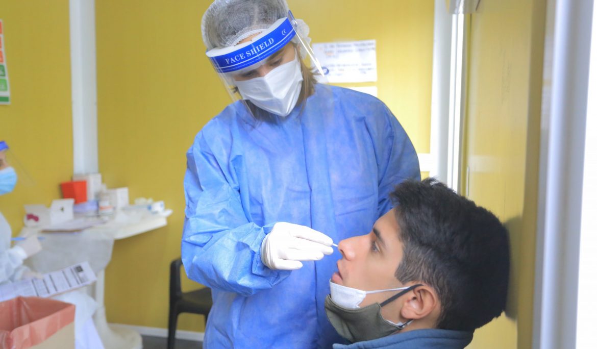 CONTINÚAN LOS TESTEOS PARA PREVENIR LA PROPAGACIÓN DE COVID-19