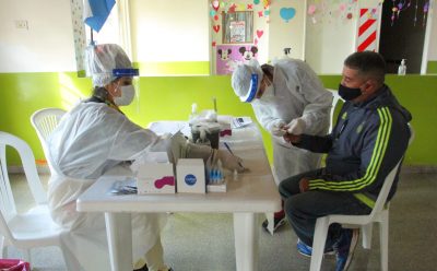 EL MUNICIPIO DE ESTEBAN ECHEVERRÍA INTENSIFICA LOS TESTEOS EN EL DISTRITO