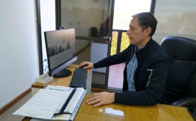 FERNANDO GRAY FIRMÓ CONVENIOS CON EL MINISTERIO DE INFRAESTRUCTURA Y SERVICIOS PÚBLICOS PROVINCIAL PARA OBRAS SANITARIAS