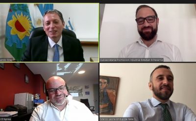 FERNANDO GRAY MANTUVO UNA IMPORTANTE REUNIÓN CON REPRESENTANTES DE LA EMBAJADA ITALIANA