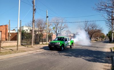 TAREAS DE FUMIGACIÓN EN ESTEBAN ECHEVERRÍA
