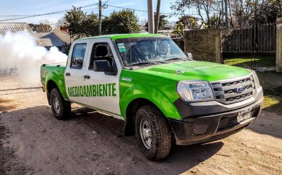 EL MUNICIPIO DE ESTEBAN ECHEVERRÍA CONTINÚA CON LAS TAREAS DE FUMIGACIÓN