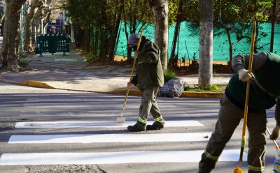 ARREGLOS DE VEREDAS Y MANTENIMIENTO DE CALLES EN MONTE GRANDE