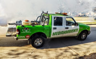 AVANZAN LAS TAREAS DE FUMIGACIÓN EN EL DISTRITO