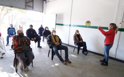 NUEVA REUNIÓN CON COMERCIANTES DE LUIS GUILLÓN, POR LAS OBRAS DE LAS AVENIDAS FAIR-VALETTE