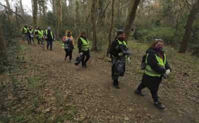 OPERATIVOS DE LIMPIEZA EN LA RESERVA NATURAL “LAGUNA DE ROCHA”