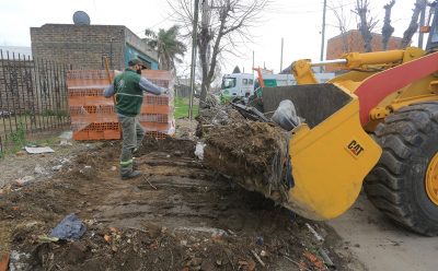EL OPERATIVO DE LIMPIEZA CONTINÚA EN BARRIOS DE EL JAGÜEL