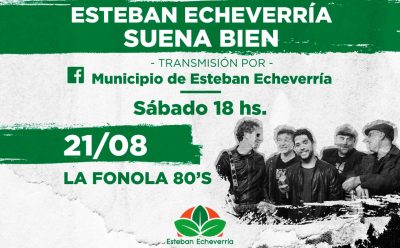 “ESTEBAN ECHEVERRÍA SUENA BIEN” LLEGA EN CLAVE DE ROCK