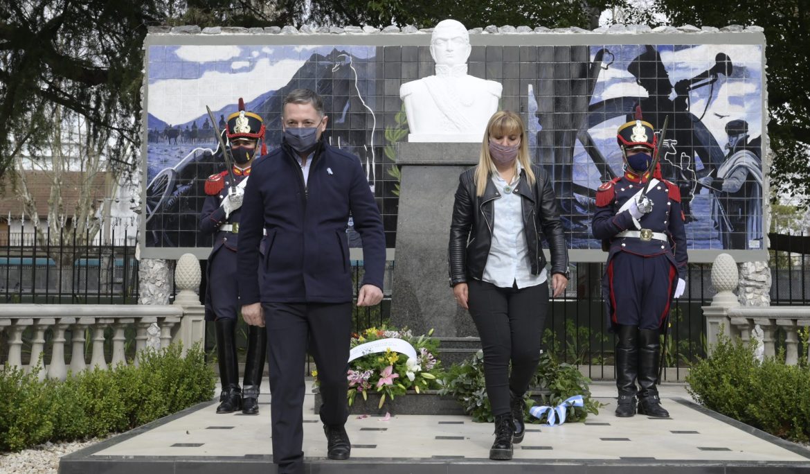 FERNANDO GRAY EN EL ACTO EN CONMEMORACIÓN AL FALLECIMIENTO DEL GENERAL DON JOSÉ DE SAN MARTÍN