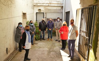FERNANDO GRAY RECORRIÓ DURANTE TODA LA JORNADA DEL JUEVES COMERCIOS Y ENTIDADES DE EL JAGÜEL