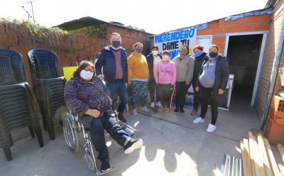 EL MUNICIPIO ASISTIÓ AL MERENDERO “LOS NIÑOS DE MONTE CHICO”