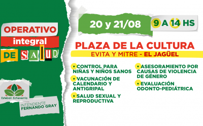 OPERATIVO INTEGRAL DE SALUD EN EL JAGÜEL