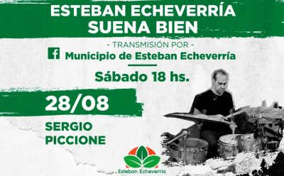 TARDE A PURA BATERÍA EN “ESTEBAN ECHEVERRÍA SUENA BIEN”