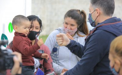 FERNANDO GRAY VISITÓ EL OPERATIVO INTEGRAL DE SALUD EN EL JAGÜEL